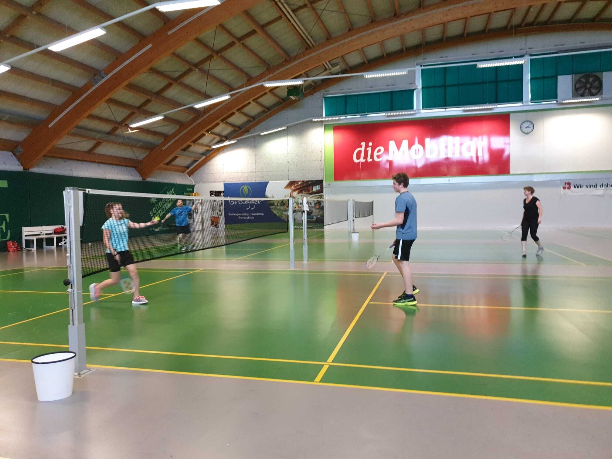 Badminton-Ausflug nach Uetendorf