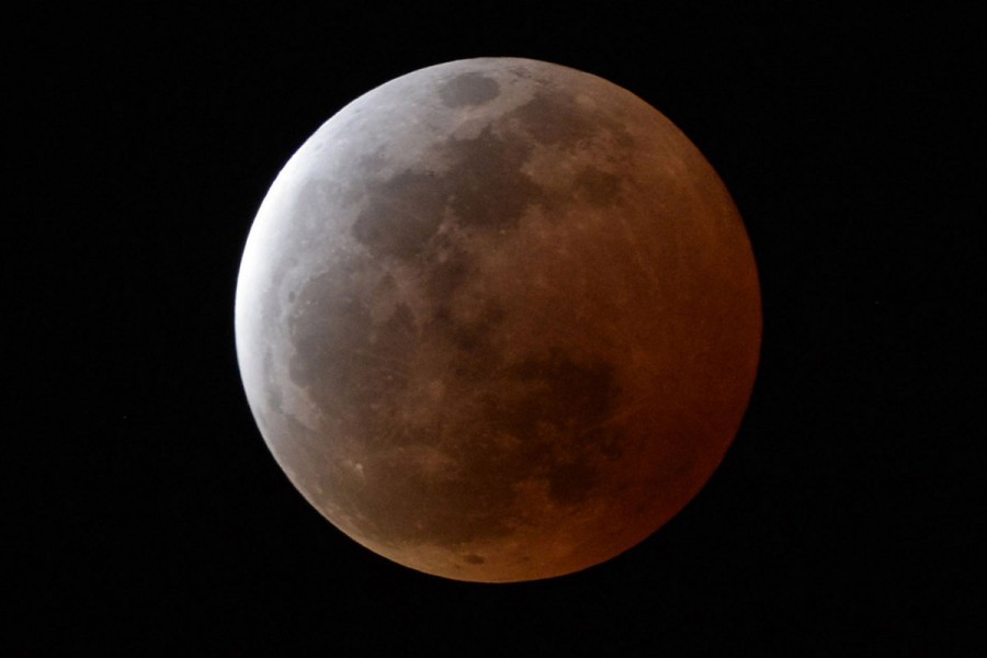 Mondfinsternis und Blutmond