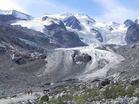 Pontresina 3. Tag - Gletscherwelt im Berninagebiet