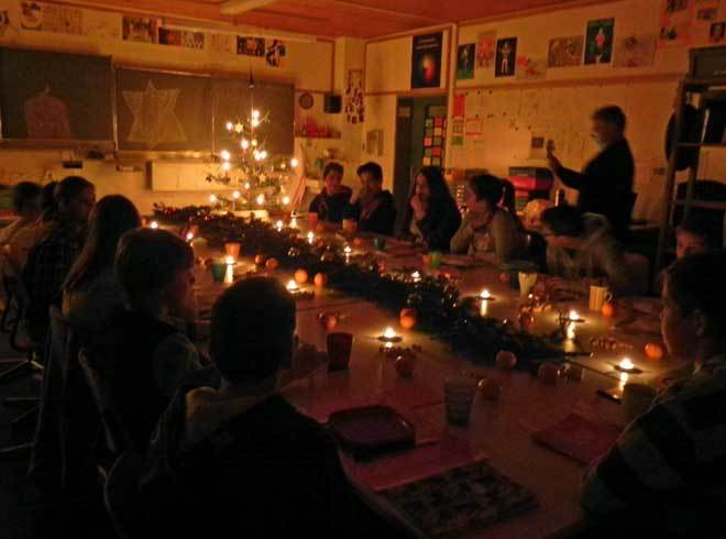 Unser Klassenweihnachtsfest (Wochenbericht 16 Teil 2)